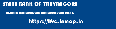STATE BANK OF TRAVANCORE  KERALA MALAPURAM MALAPPURAM PANG  ifsc code